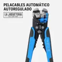 Alicates Pelacables Automático 3 en 1 – Herramienta de Corte, Crimpado y Desforre para Cables de 0.5 a 6 mm²