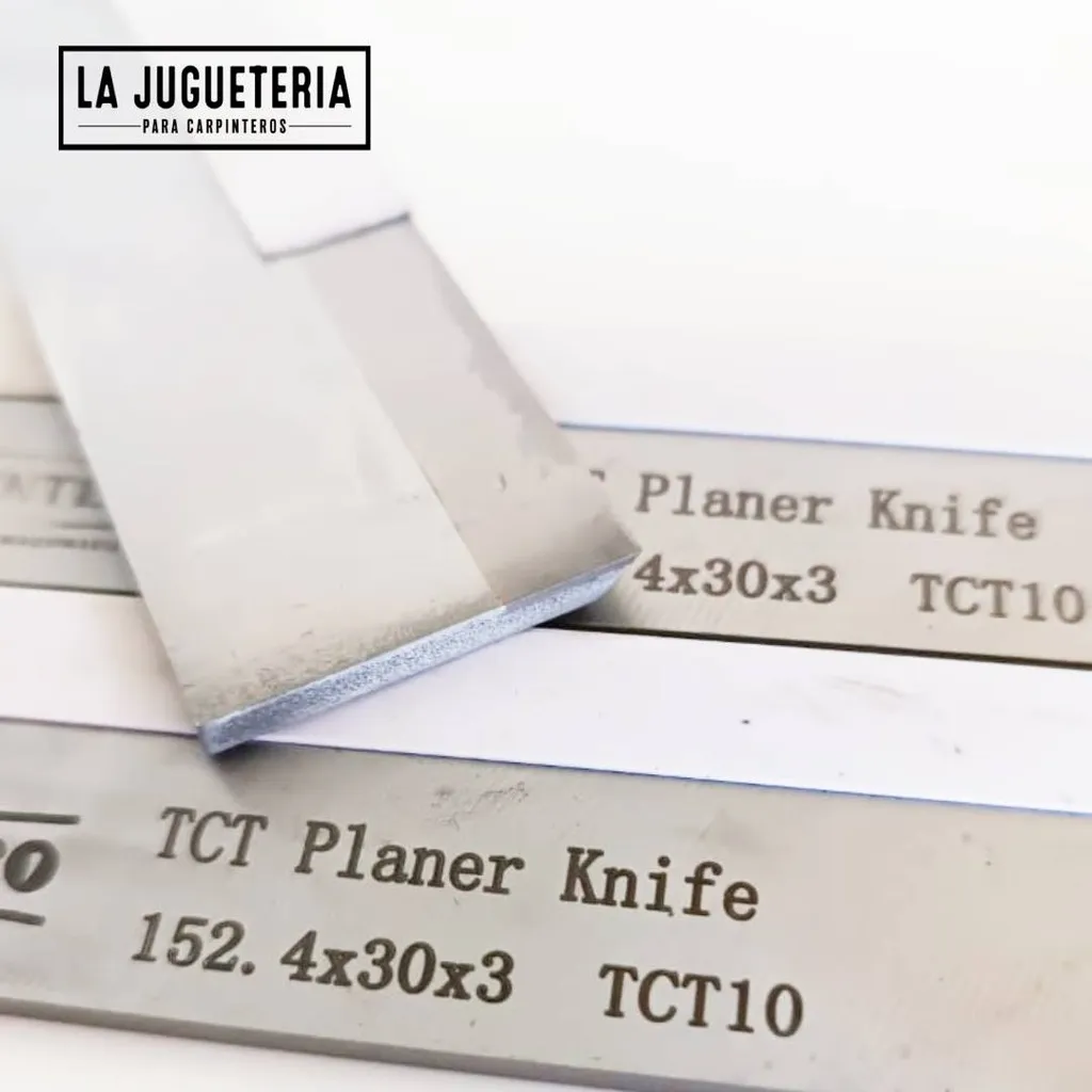 [A987] Cuchillas TCT Calzadas para Cepilladoras y canteadoras (Juegos de 3 hojas) 6" Pulgadas x19x3
