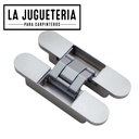 Bisagra oculta o invisible ajustable de 180 grados G60 Color Plata