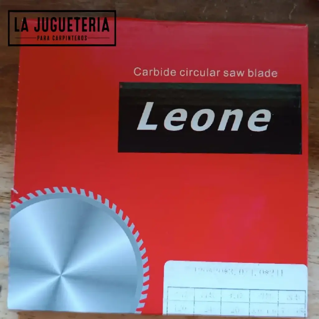 [A2018] Disco Sierra Circular Leone 300 × 30 × 3.2 mm – 96 dientes (11.8") para cortes finos en madera y melamina