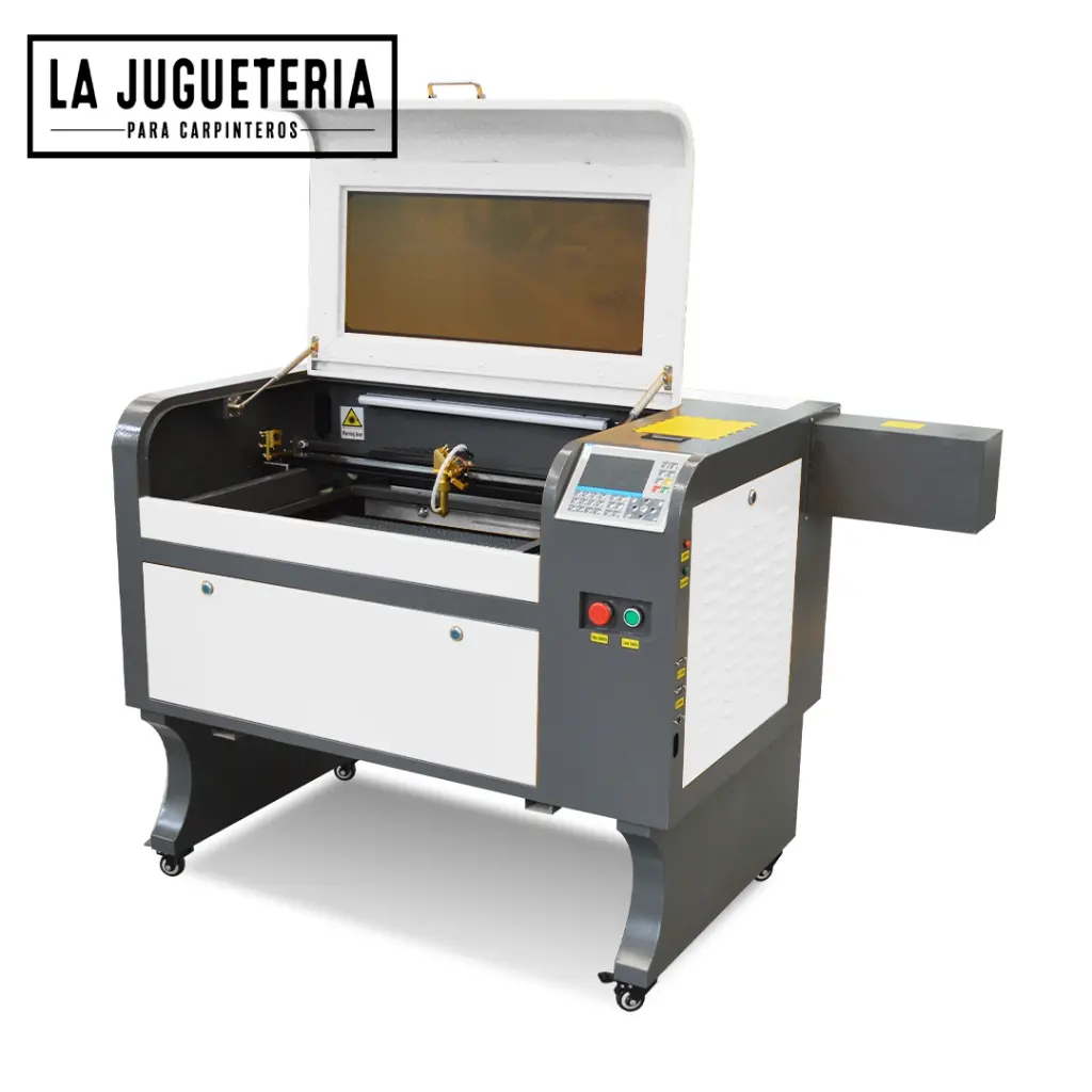 Máquina Láser CO₂ 100W 6040 con Mesa Motorizada – Alta Precisión para Corte y Grabado