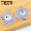 Topes de Silicona Transparente 30×30 mm – 4 mm de Grosor