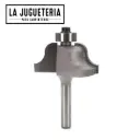 Fresa Roman Ogee Tideway profesional — Vástago 1/4″ y 3/8″ — línea de moldura decorativa para carpintería Ref: P124