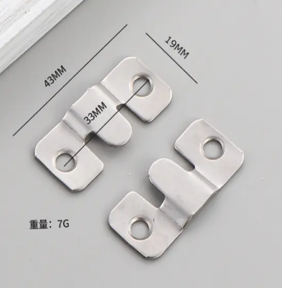[A2083] Conector de Base de Cama 43mm , Conector de Bloqueo de Sofá, Conector de Estructura de Cama de Metal, Soporte de Cama