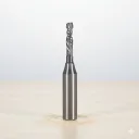 Fresa Tideway A9 Espiral de Compresión TCT de 2 Filos para CNC y Router - Vástago 1/2" | Diámetro 6mm x Largo 28mm Ref:G119