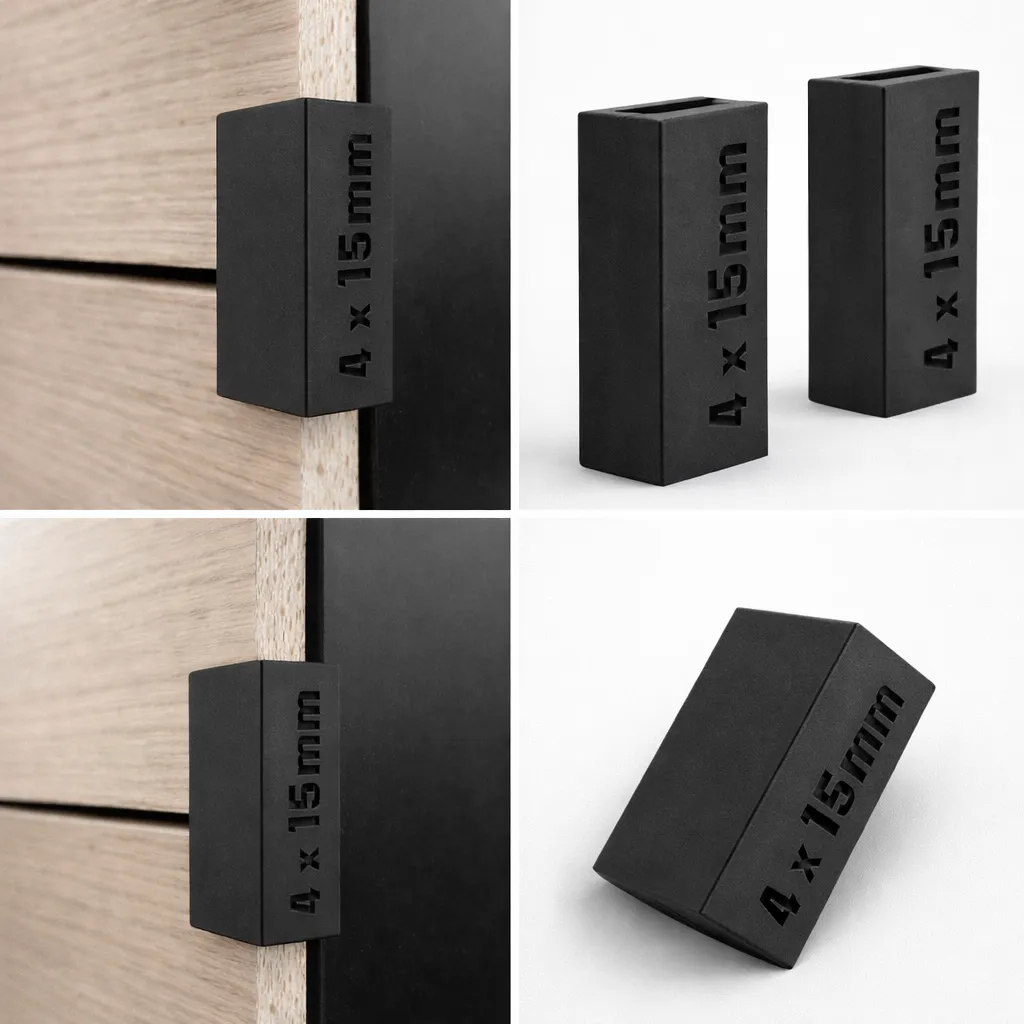 Separadores de Frentes de Cajón – Juego (2 piezas)de Medidas Profesionales (PETG)