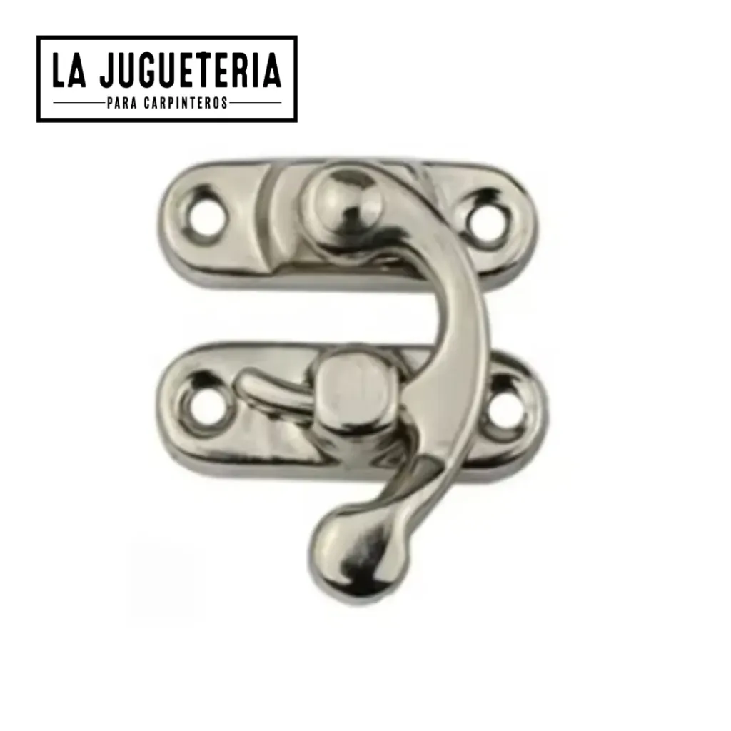 Cierre pico de loro (Plata) Grande