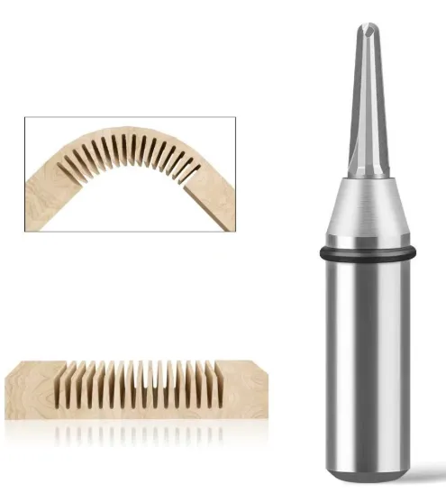 Fresa TCT para Doblado en Arco (MDF) - 1/2" x 3.2mm x 21mm Ref: G120