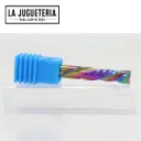 Fresa CNC de Compresión Up & Down para Acrílico y madera (2 Filos) 3.175*22*45 Ref: V29