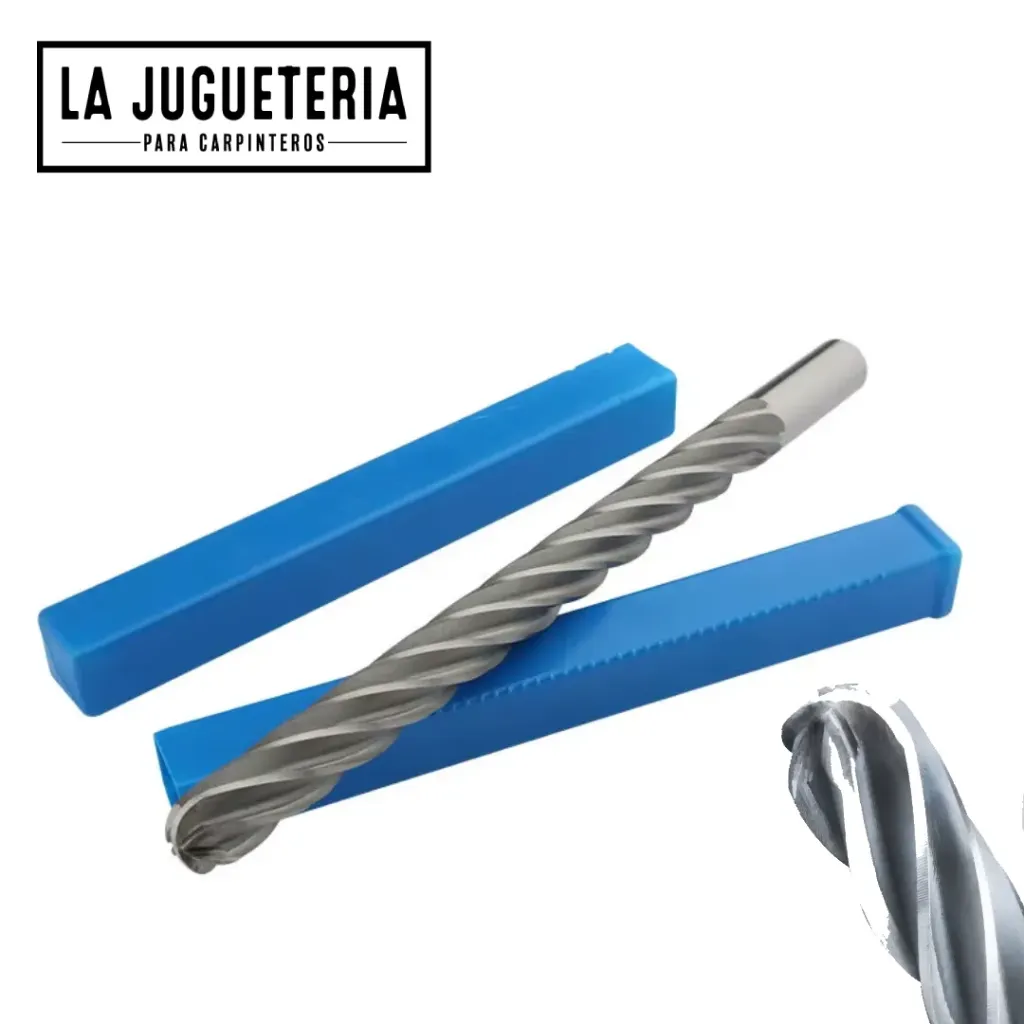 Fresa CNC Extra Larga para Espumas (EPS/EVA) D6*100*150*4T Ref: V32