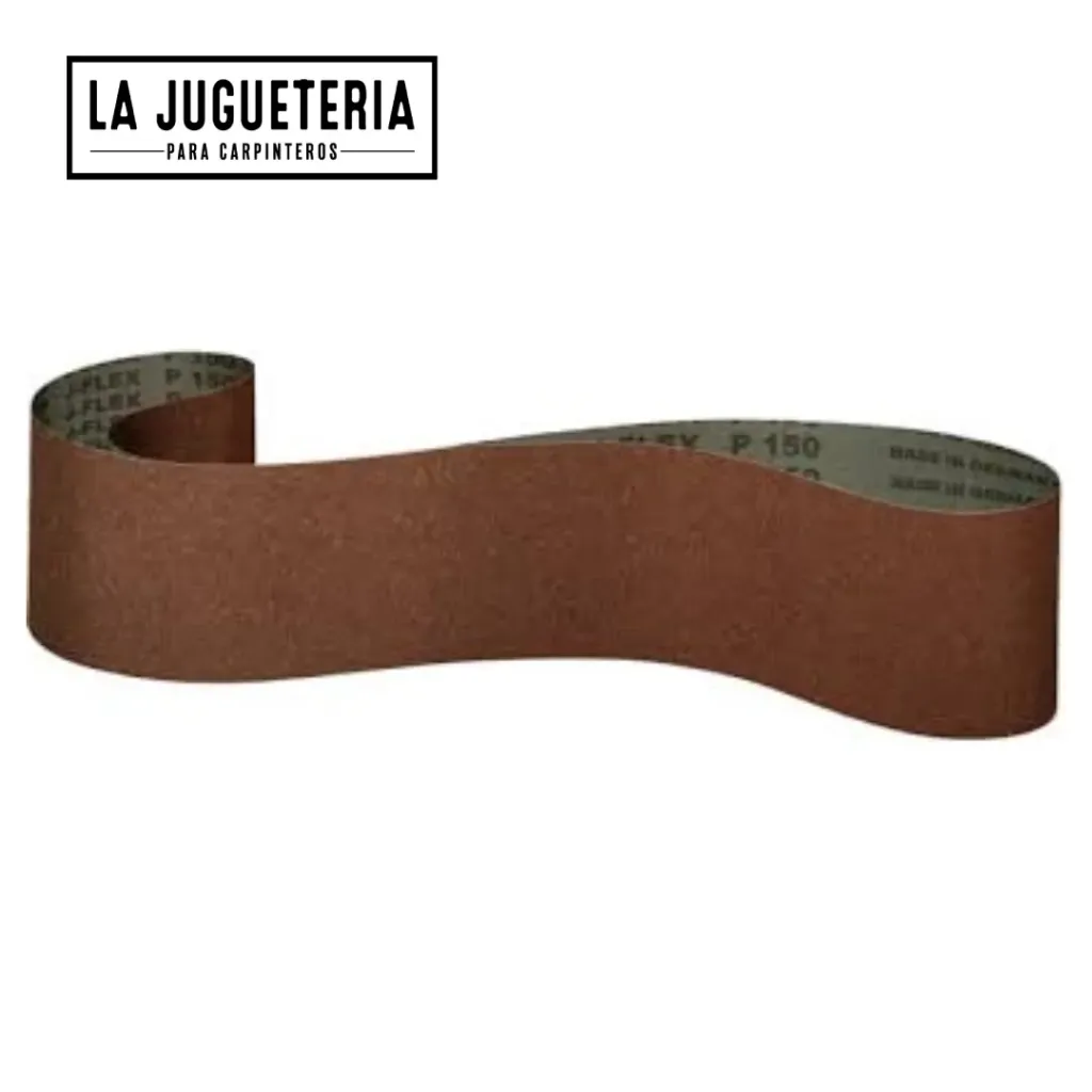 Lija de Banda 6" x 290" Óxido de Aluminio Premium Grano 100