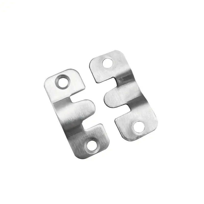 Herraje de Unión Oculta en Zinc (43mm) | Conector para Camas, Sofás y Paneles
