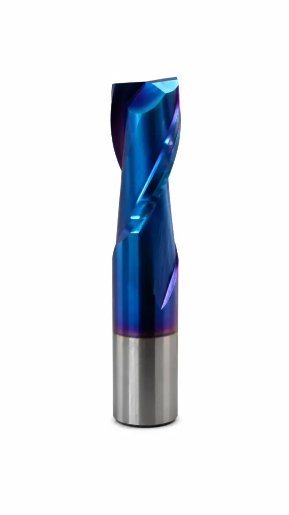 Fresa de Extremo en Espiral de Carburo 10 mm x 50 mm de corte para CNC