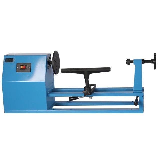 Torno para madera 14" LUXTER 600 W - 4 velocidades por correa