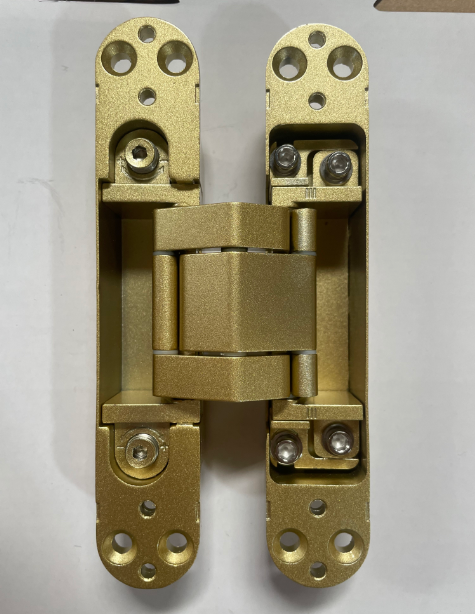 Bisagra oculta o invisible ajustable de 180 grados G60 Color Dorado